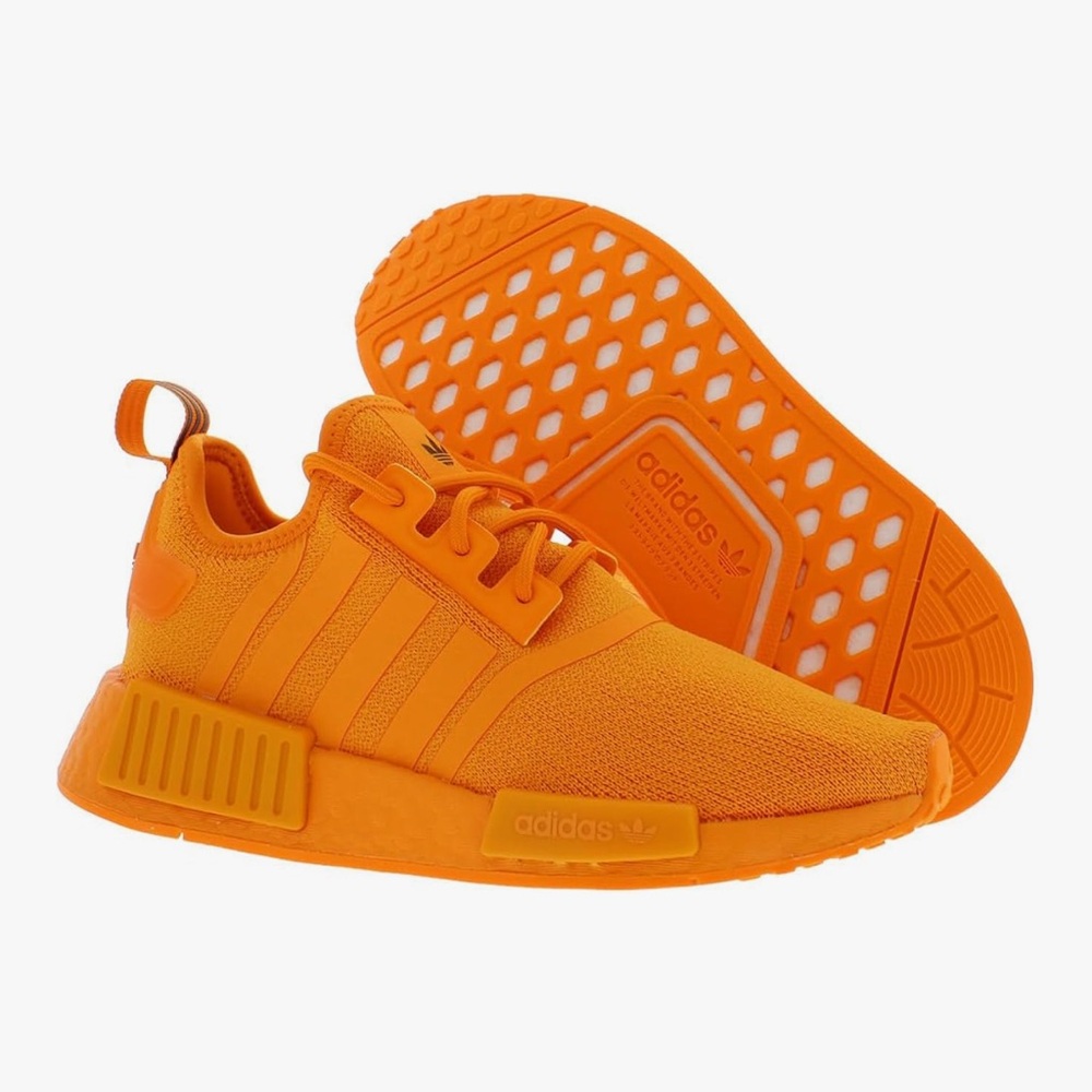 Adidas Bold Orange Athletic Shoes